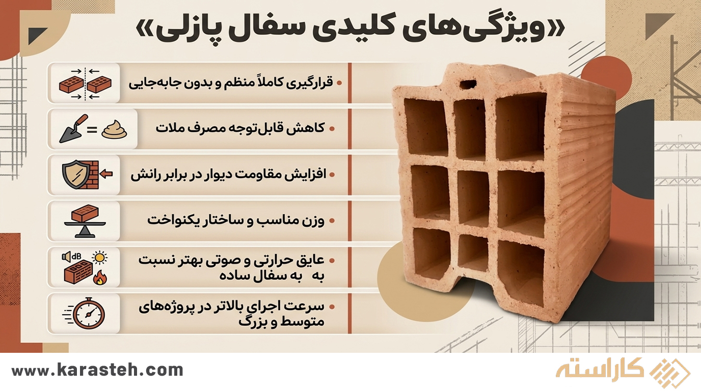 ویژگیهای کلیدی سفال پازلی