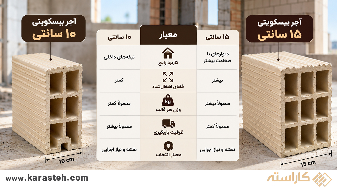 قیمت آجر بیسکویتی در سیرجان به چه عواملی بستگی دارد؟